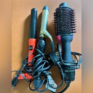 Wand & hair brush dryer